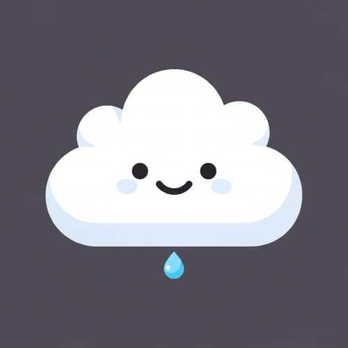 Cute Rounded Character for App Logo Design