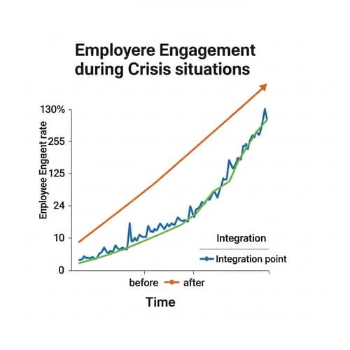 Employee Engagement Trend Post Automated Communication System