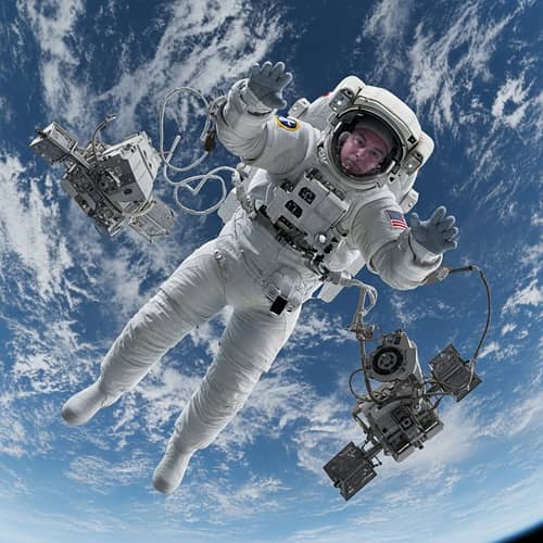 Overload Astronaut in 8G Gravity Challenge