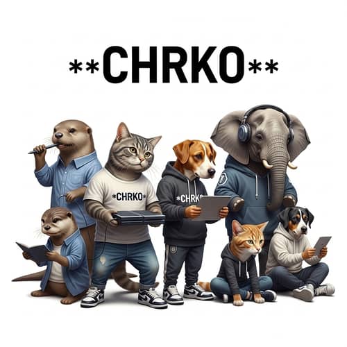 CHRKO eSports Team Avatar: Animals in Contemporary Clothing