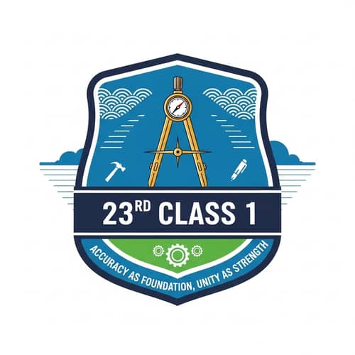 23rd Class Emblem Design: Unity & Precision