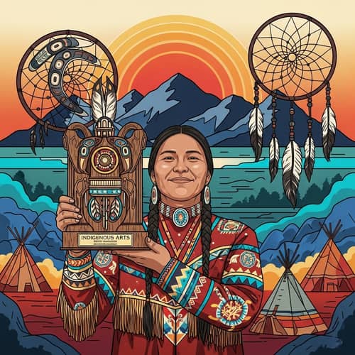 Empowering Awardee for Indigenous Arts | Vibrant Colors & Patterns