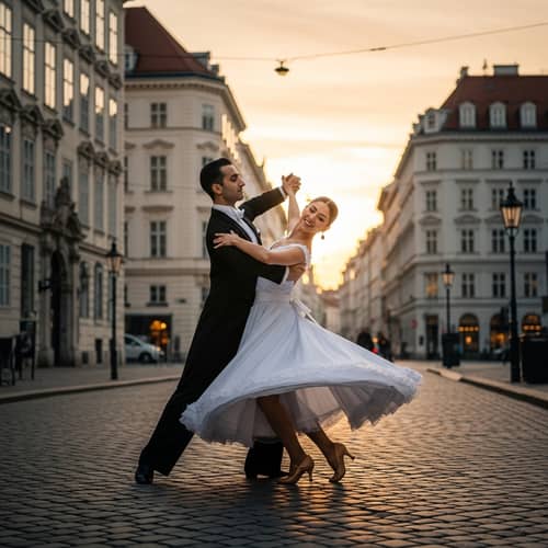 Romantic Evening in Vienna: Classic Viennese Waltz Dance