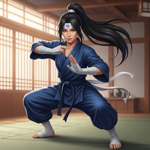 Kita Ikuyo | Dynamic Martial Arts Character