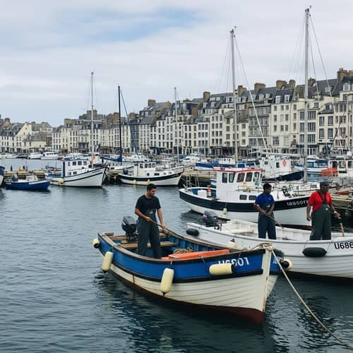 Coastal Town Fishing Industry: Wealth, Attractiveness, Tradition