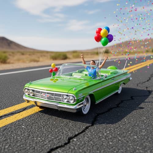 1960 Chevrolet Impala Convertible - Birthday Celebration