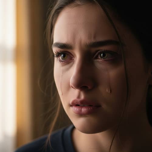 Intense Emotion | Beautiful Young Woman