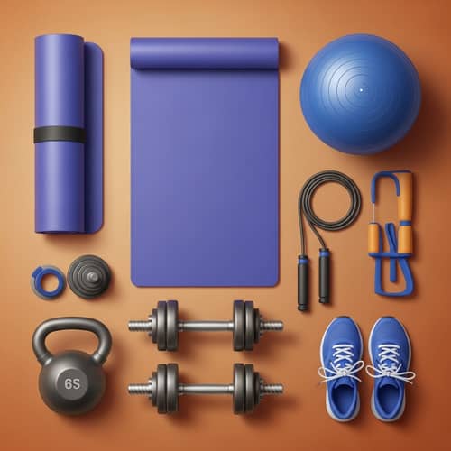 Realistic Fitness Elements for Energetic Workouts