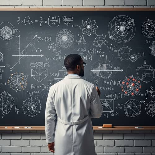 African American Man in Quantum Physics Research