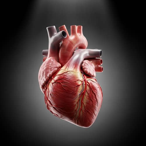 Realistic 3D Human Heart Image