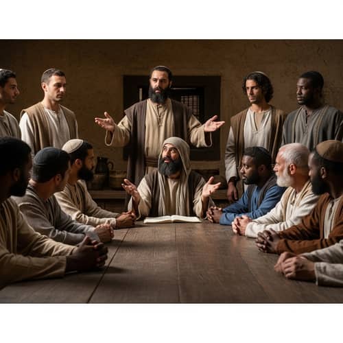 Spiritual Discourse on Communal Living and Equality