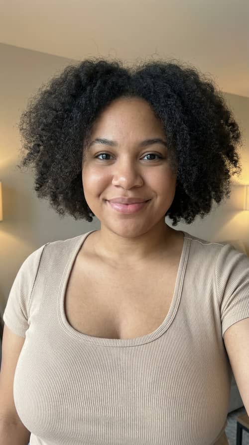 Engaging Portrait of a Woman in Natural Light Engaging Portrait of a Woman in Natural Light