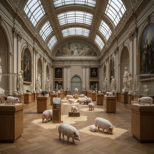 Charming Museum of Mini Pigs | Interactive Exhibits