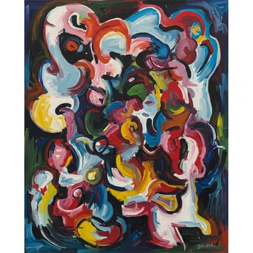 Apolloslot Abstract Expressionism Art | Mystical & Playful