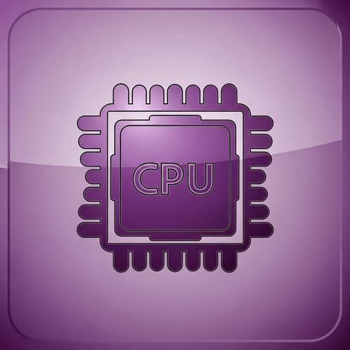 Deep Purple CPU Icon - Tech Designs | Website Name
