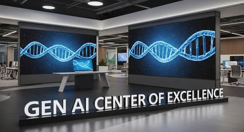 GEN AI Center of Excellence | High Tech Office Design