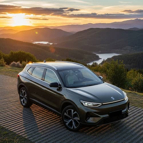 Future of Sustainable Luxury: Electric SUV Embodying Environmental Responsibility