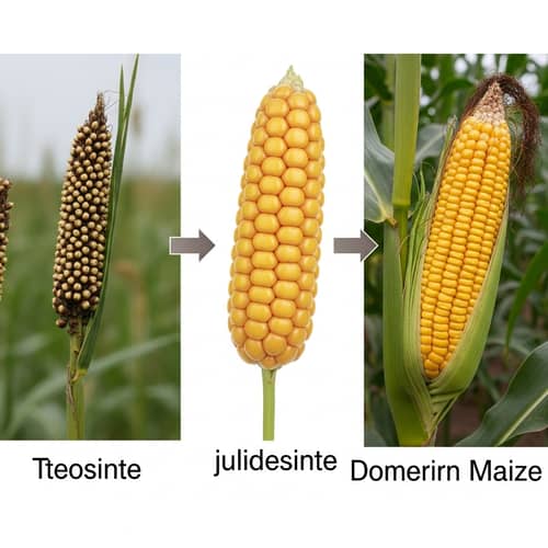 Evolution of Maize: From Teosinte to Modern Variety