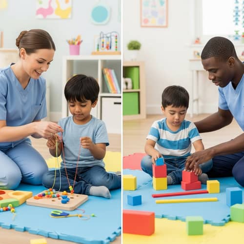 Pediatric Occupational Therapy for Children: Engaging Hand-Eye Activities