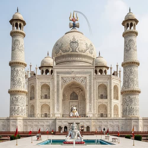 Taj Mahal as Hindu Temple of Lord Shiva