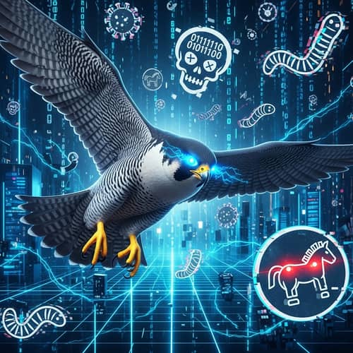 Cyberspace Peregrine Falcon vs. Malicious Software
