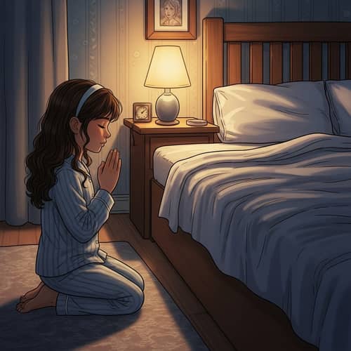 Child's Evening Prayer - Peaceful Bedtime Ritual