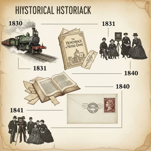 Chronological Timeline of Significant Historical Events in 1830-1841