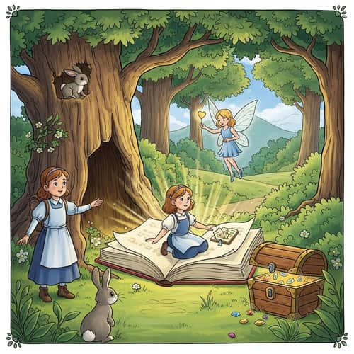 Ela’s Adventure: The Tale of a Brave Girl and the Enchanted Forest