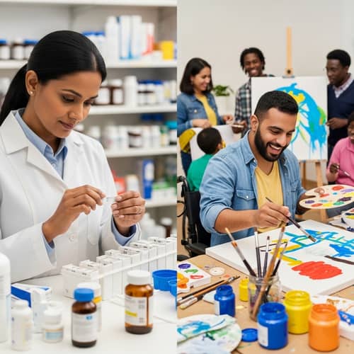 Polypharmacy and Intellectual Disability | Scene Illustration