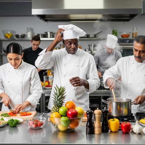 Culinary Challenge - Diverse Chefs Cooking Competition