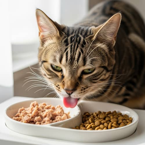 Healthy Cat Diet: Wet & Dry Food for a Shiny Fur