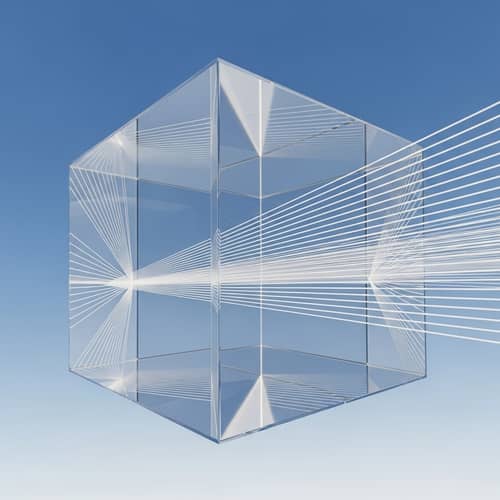 Cube with Parallel Lines: A Geometric Marvel