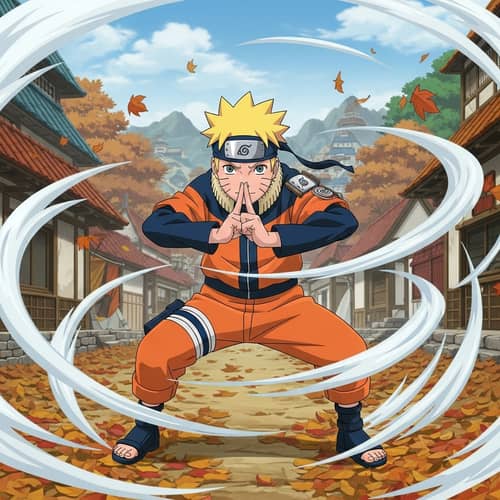 Dynamic Naruto Wallpaper | Ninja Magic Scene
