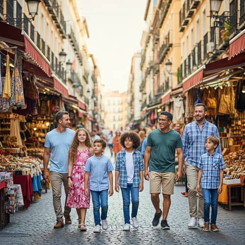 Family Vacation in Madrid: Vibrant Streets & Markets | Spanish Culture