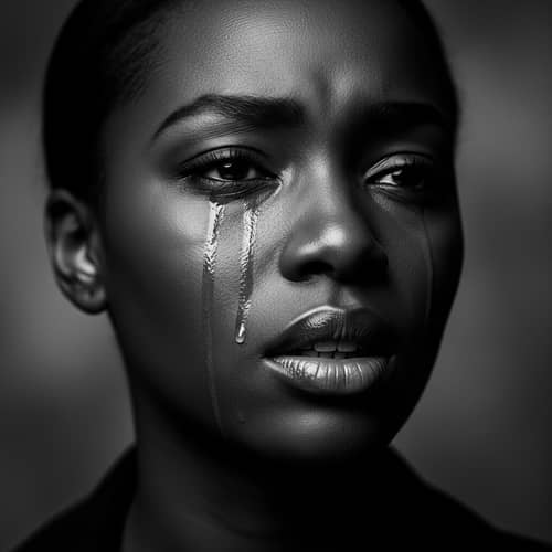 Emotive Black and White Portrait | Fine Art Photography