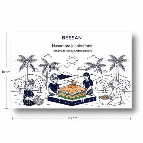 Nusantara Culture-Inspired Handmade Baklava by BEESAN