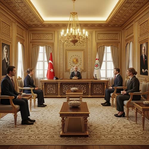 Ambassadorial Office of Turkish Heritage | Elegant Diplomatic Space