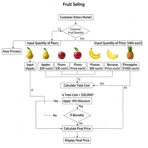Fruit Market Pricing: Calculate Customer Payment & Discounts