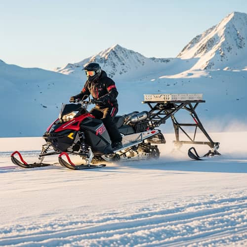 Snowmobile with Ski Module | Adventure Winter Experiences