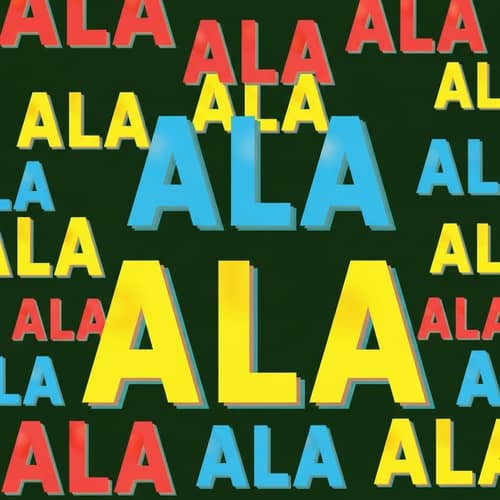 Ala Abstract Pattern in Bright Colors