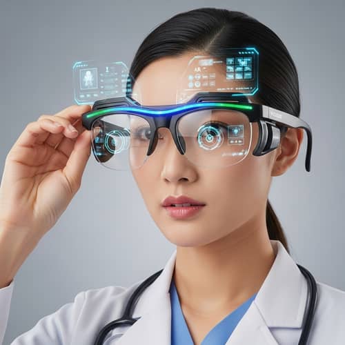 Connected Smart Glasses for Healthcare Professionals | Cutting-Edge Features Connected Smart Glasses for Healthcare Professionals | Cutting-Edge Features