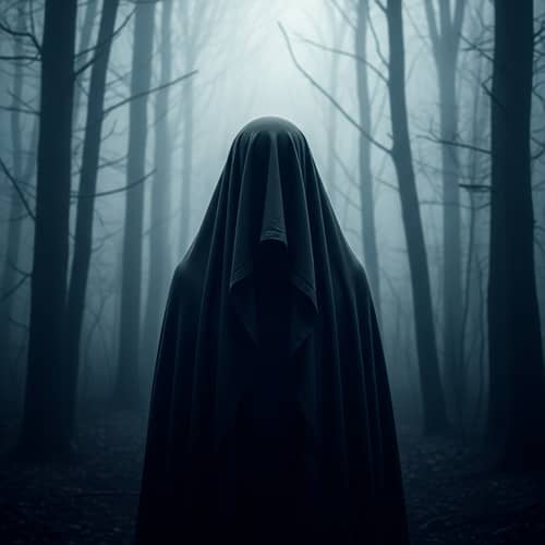 Mysterious Veiled Figure: Sinister Secrets Unveiled