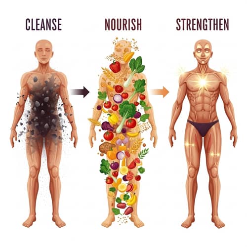 Cleanse, Nourish, Strengthen: Revitalize your Body with Healthy Practices