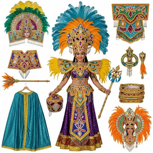 Sinulog Festival Costume & Props in Philippines