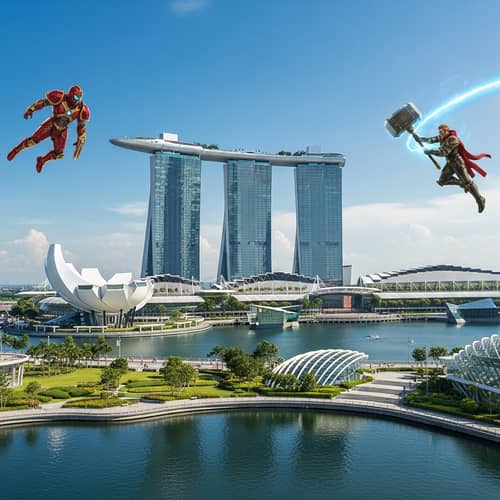 Marina Bay Sands Singapore | Iconic Three-Tower Hotel Structure