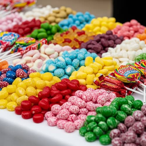 Colorful Assortment of Traditional Candy | Festive Treats