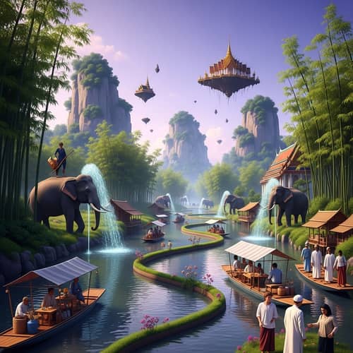 Surreal Thailand: A Dreamlike Exploration