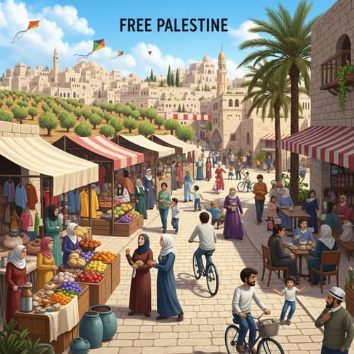 Discover Free Palestine: Imaginary Oasis of Olive Groves & Cultural Heritage