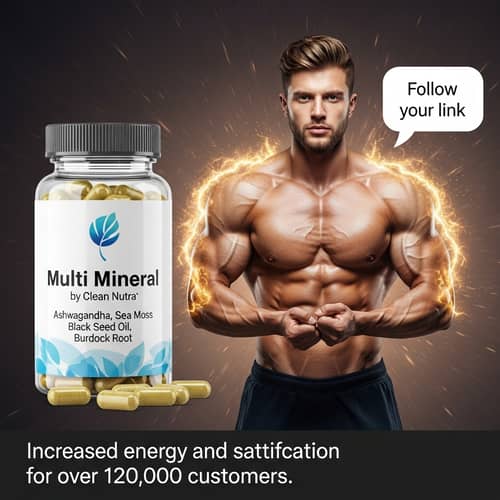 Boost Muscle Mass, Hair Health & Testosterone with Multi Mineral