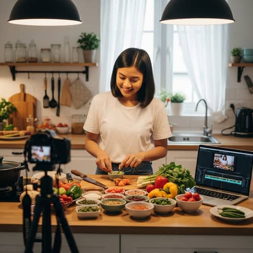 Exotic Southeast Asian Vlog Recipe Demonstration